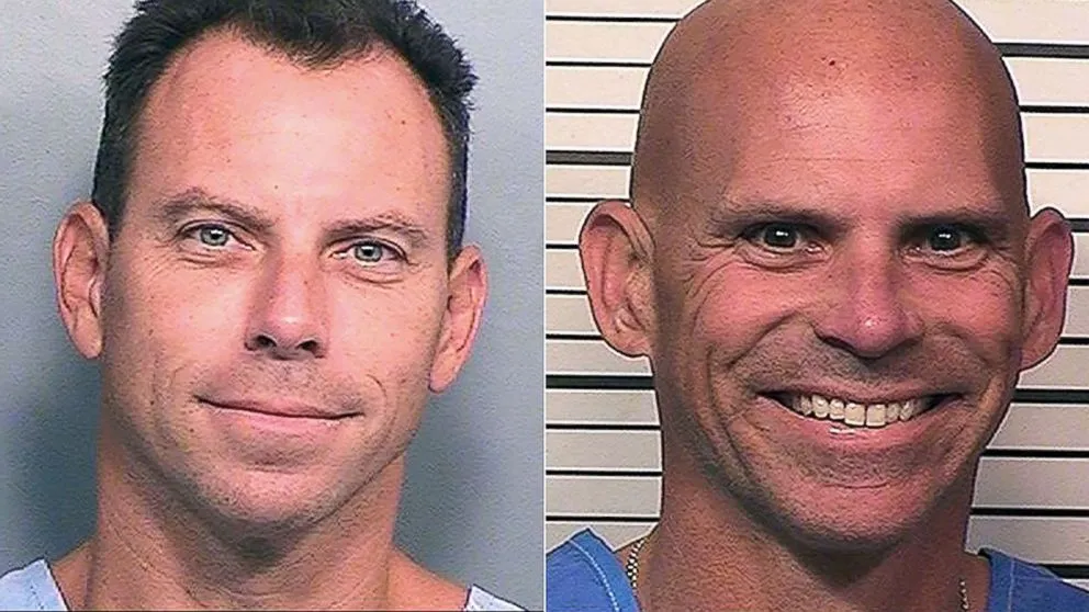 Brothers who killed parents burst into tears during emotional reunion in prison.