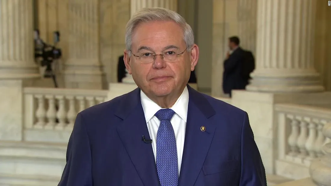 Bob Menendez calls IG firing a ’Friday night massacre’.