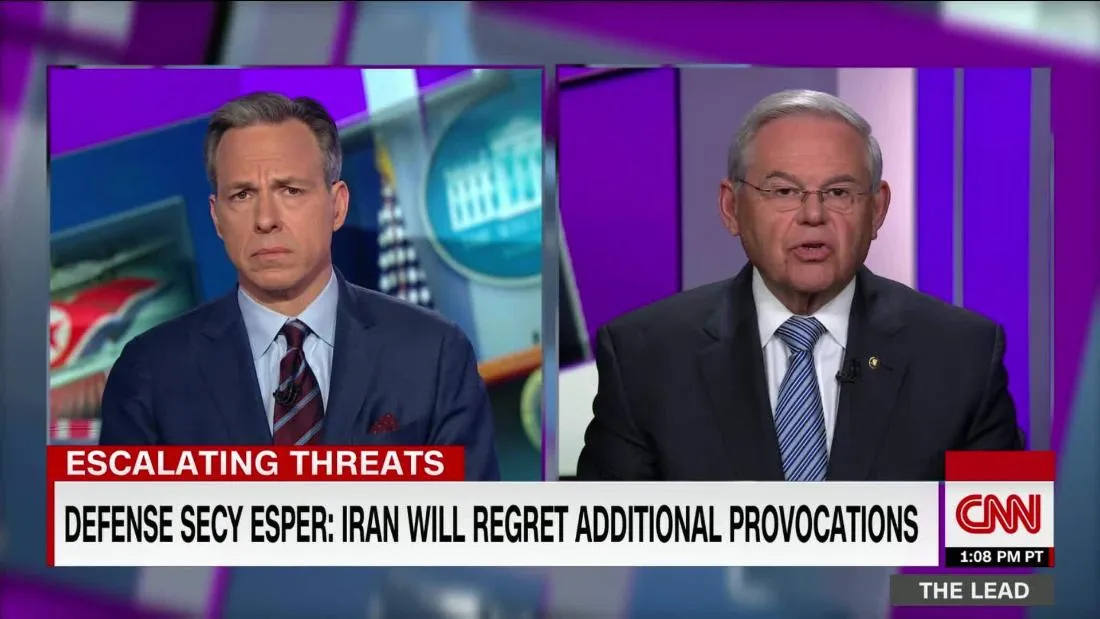 Menendez. threats show Trump’s policies on N. Korea and Iran failing.