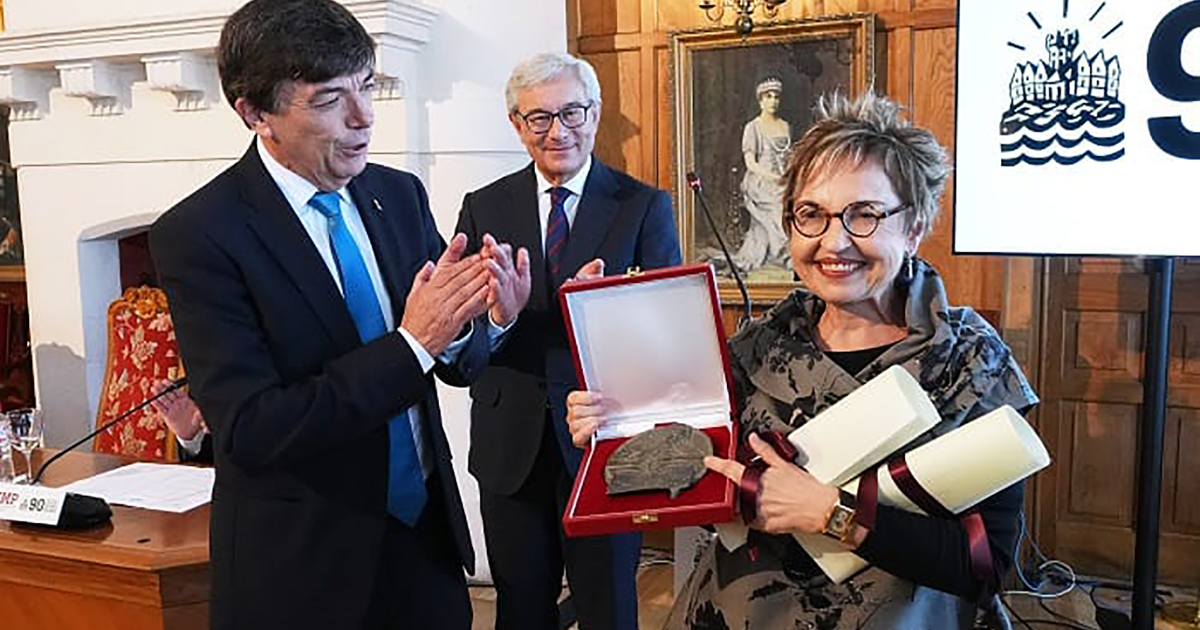 Concepción Company recibe el Premio Internacional Menéndez Pelayo.